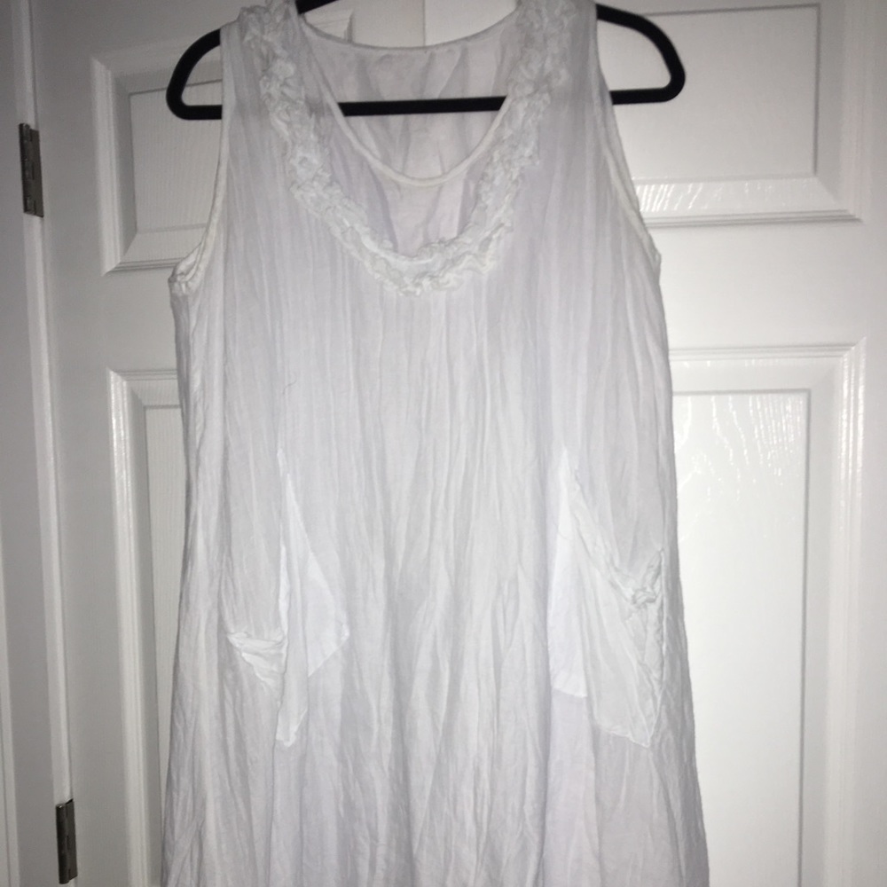 White dress